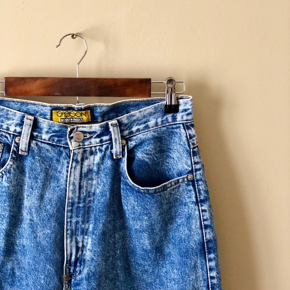 High waisted SASSON mom jeans